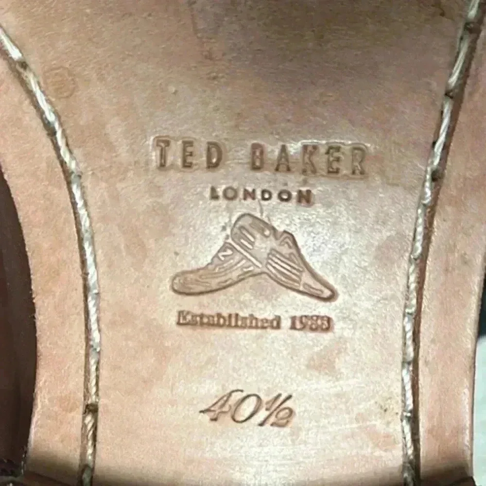 Ted Baker Camroon Leather Chelsea Boots Men’s Sz 40.5 (US 7.5)